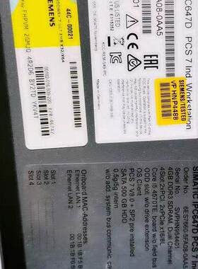 6ES7660-5FA08-0AA5 工控自动化工作站 IPC647D PCS7议价维修