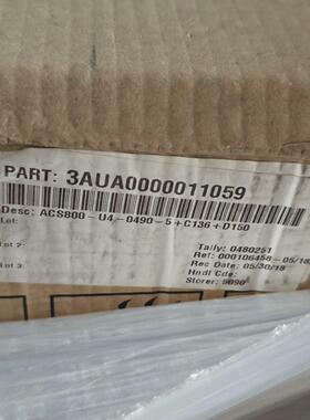 ACS800-U4-0490-5+C136+D150 ABB变频器 工控自动化议价维修