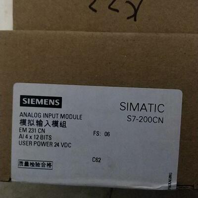S7-200CN EM231CN 模拟输入模组 4路12位工控模块议价维修