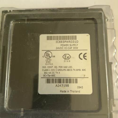 IC693PWR331D GE工控电源模块 24VDC 30W 工业控制配件议价维修
