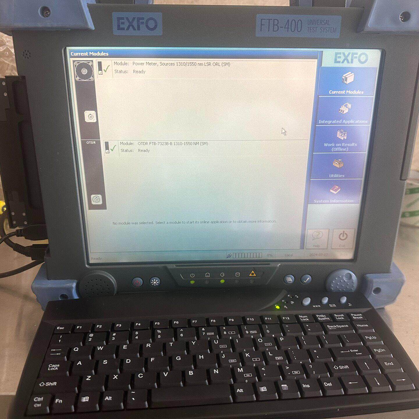 FTB-400 EXFO光时域反射仪 OTDR测试模块议价维修