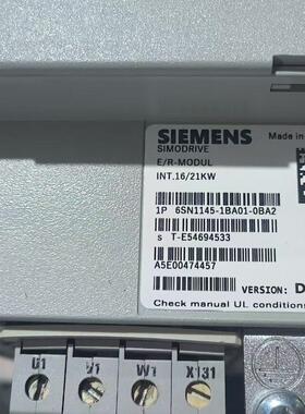 6SN1145-1BA01-0BA2 伺服驱动功率模块 INT.16/21KW议价维修