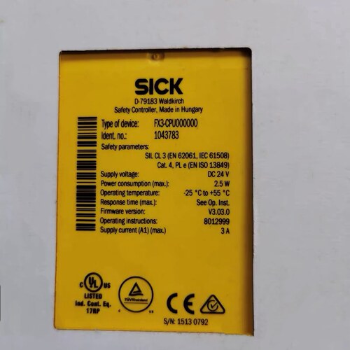 FX3-CPU000000 安全控制器 DC24V 工控自动化配件议价维修