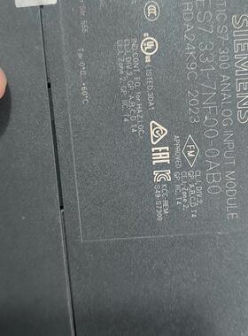 6ES7 331-7NF00-0AB0 模拟输入工控模块 在保裸机议价维修