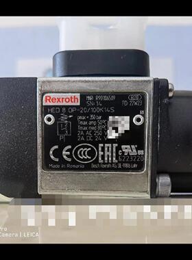 R901106509 HED8OP-20/100K14S 力士乐压力开关议价维修