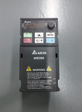 VFD2A7MS43ANSAA MS300 台达变频器 工业工控调速设备议价维修