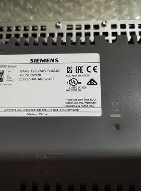 6AV2 123-2MB03-0AX0 触摸屏 KTP1200 Basic 工业触控屏议价维修