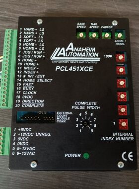 PCL451XCE ANAHEIM步进驱动控制器 工业自动化控制模块议价维修
