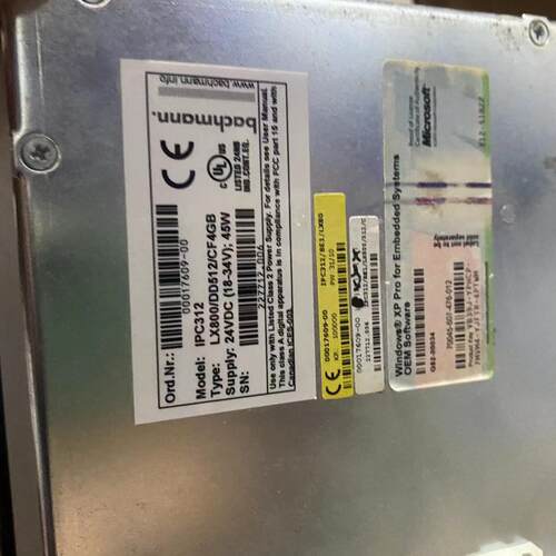 LX800 DD512 IPC312 巴赫曼工业触摸屏工控设备议价维修