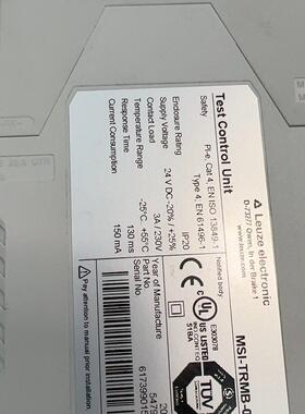 MSI-TRMB-02 测试控制单元 工业自动化工控模块议价维修