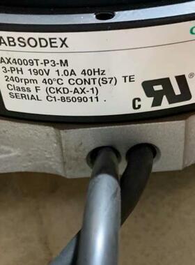 AX4009T-P3-M CKD 工控自动化驱动器议价维修
