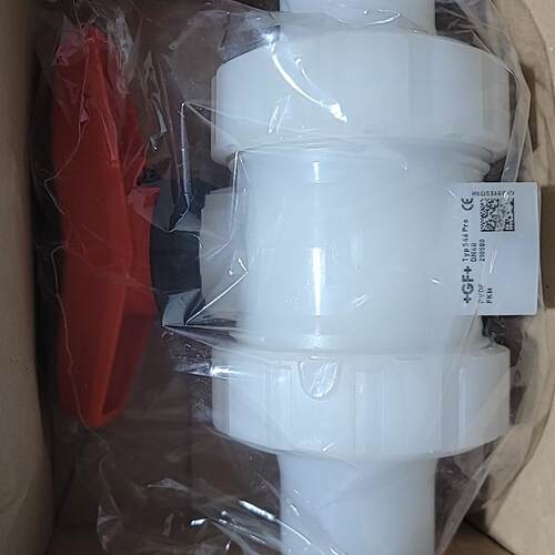 Typ546Pro DN40 PVDF GF手动球阀 工业阀门议价维修