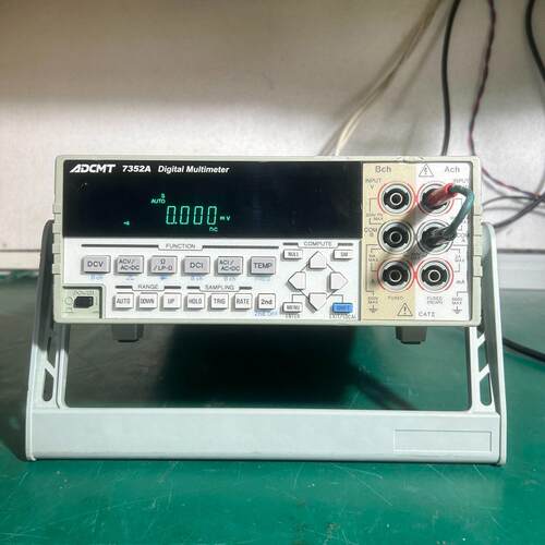 7352A ADCMT爱德万双显台式万用表五位半议价维修