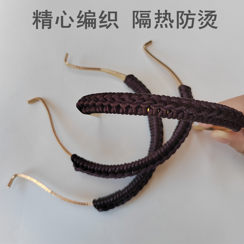 黄铜把手提梁壶手柄配件茶壶陶瓷茶道/零配
