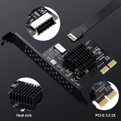 台式机USB3.2GEN2扩展卡PCI-E