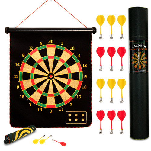 健力王大号靶强布软两面飞镖盘