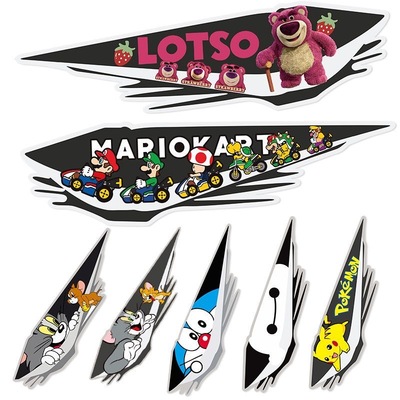 汽车贴纸划痕遮挡遮盖装饰防水贴