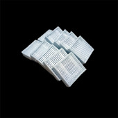 10只适用于美 L051B吸尘器过滤网HEPA滤芯海帕配件 除螨仪H1