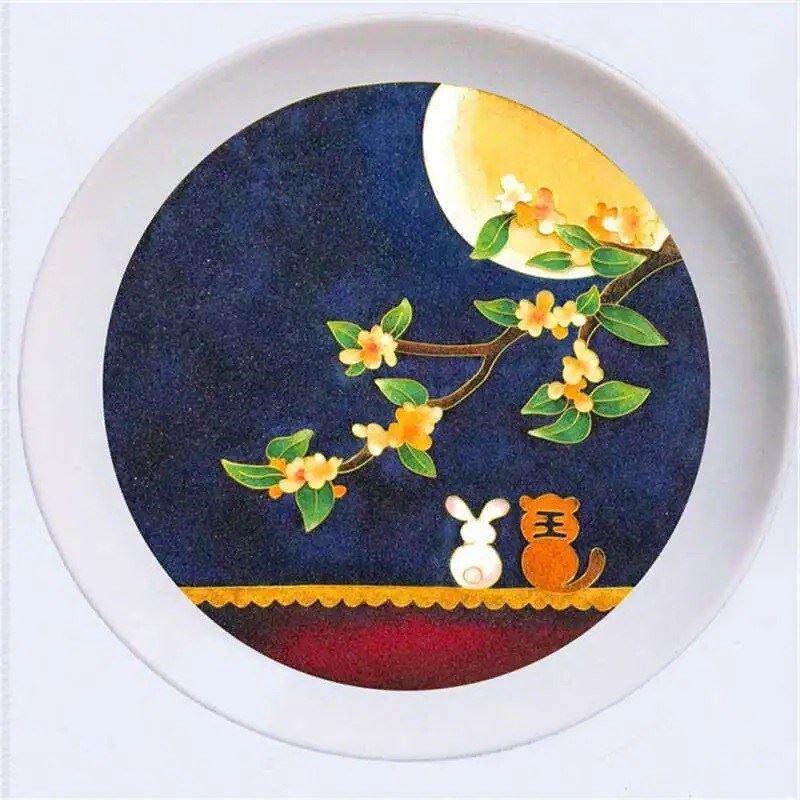 g景泰蓝掐丝画材料包金丝彩砂沙子画手工非遗套装初学入门