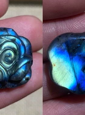 拉长石吊坠玫瑰花胸针纽扣手链戒指耳环