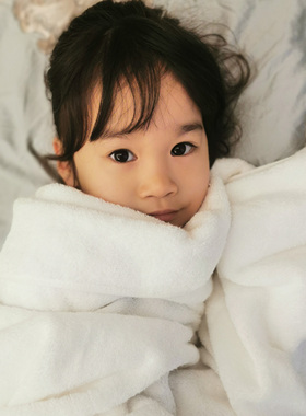 香港玛品Mapping儿童浴巾大尺寸加厚竹纤维抑菌洗澡速吸水防着凉