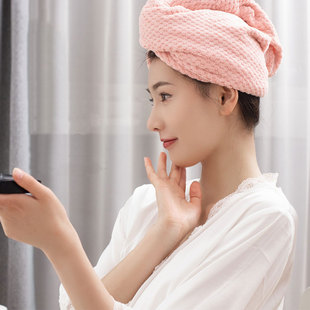 香港玛品Mapping干发帽单层加厚女超强速干吸水擦头包头巾浴帽