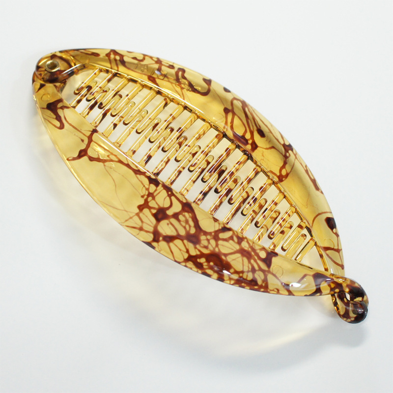 发饰日韩优质耐摔香蕉扁豆竖款