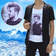 Mùa hè thanh niên nam giới quần thường mảnh da quần Hàn Quốc chân nam quần bó sát quần da nam quần ống bó cho nam