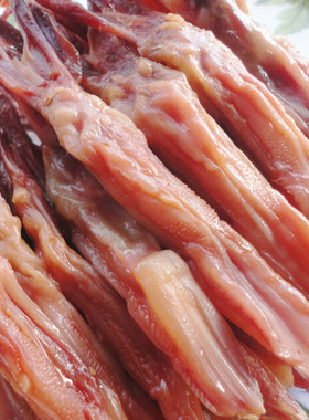 温州特产鸭舌头大条修文生鸭舌头500克原味 酱鸭舌非初旭年货礼包