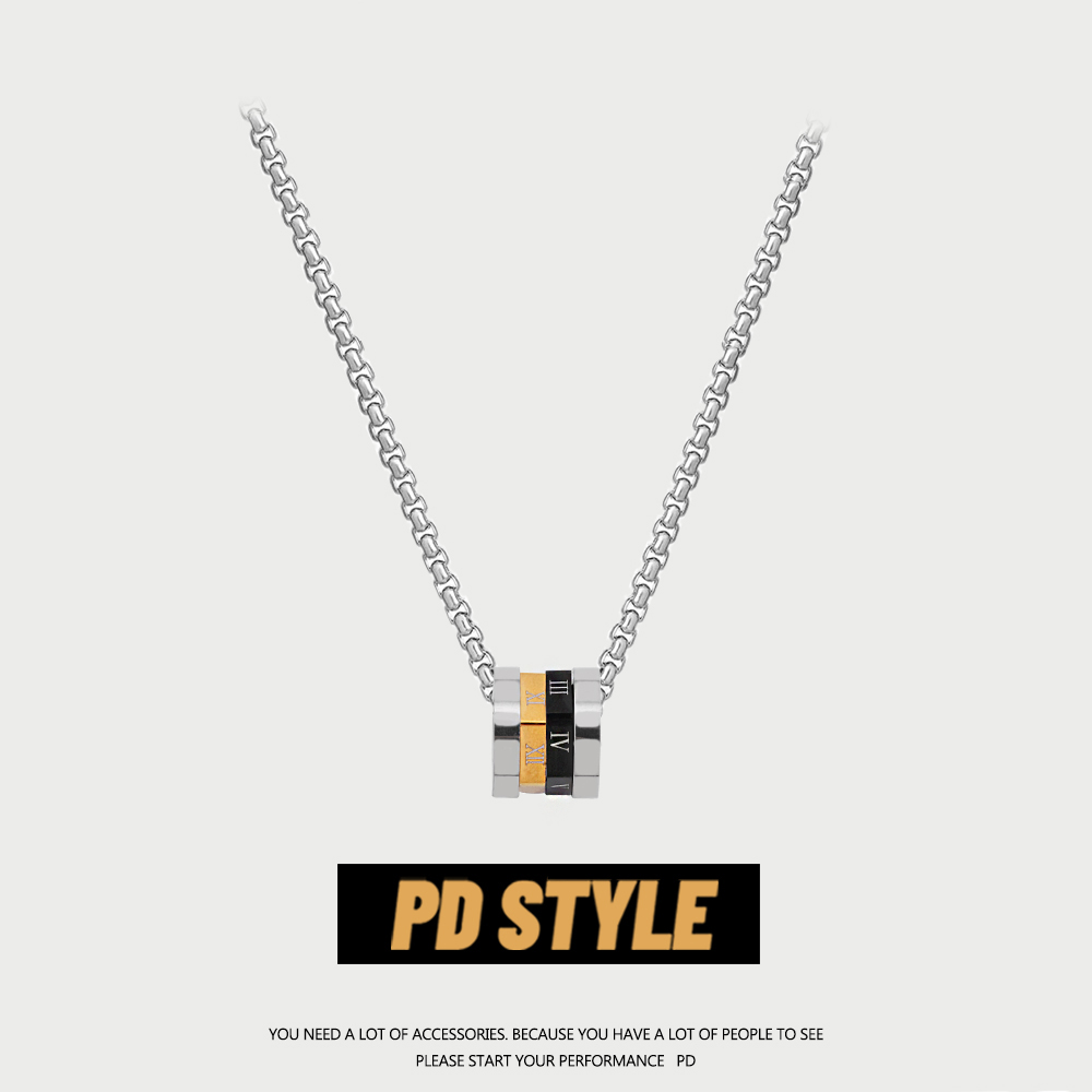 钛钢钛钢男女可转动不掉色