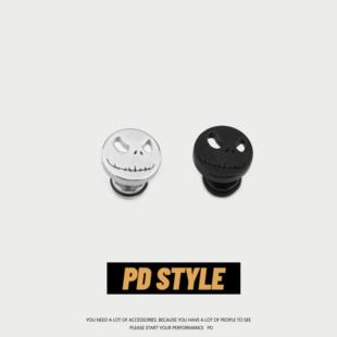 小众设计感高级气质搞怪鬼脸耳钉ins风嘻哈养耳洞耳饰潮 STYLE