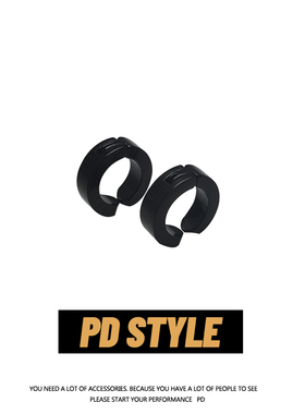 PDSTYLE 2020年新款冷淡风耳夹无耳洞男女简约耳环韩国网红耳钉潮