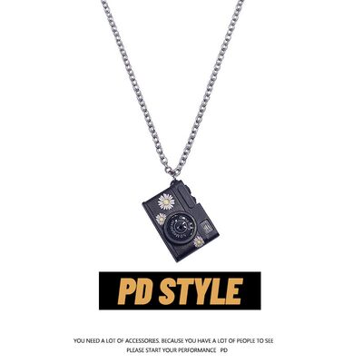 pdstyle自制2020新款相机项链