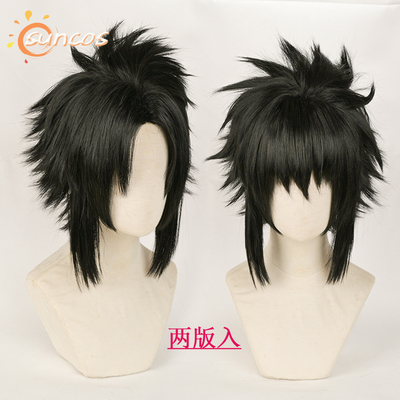 SUNCOS 宇智波佐助cos假发火影忍者 大反翘玫瑰内网假毛