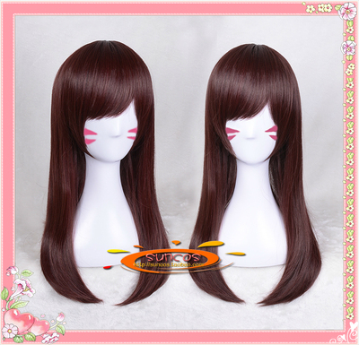 游戏守望先锋宋哈娜cos假发