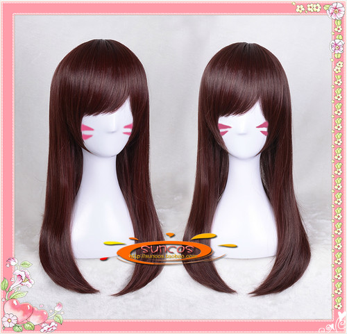 游戏守望先锋宋哈娜cos假发