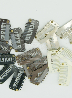 cosplay假发 防滑 隐形夹 PP夹子 接发夹子  拍拍夹 BB夹 现货哦