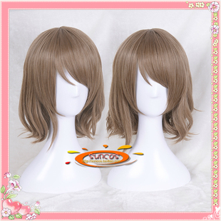 Love live Sunshine! 水团Aqours 渡边曜手工卷不对称鬓角cos假发