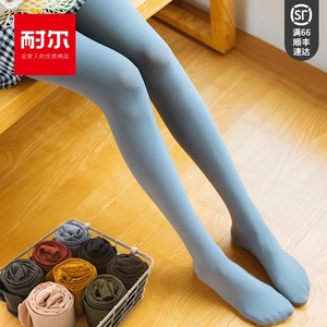 耐尔可乐连裤袜女秋冬打底袜中厚瘦腿束腹提臀女一体裤连体裤袜子