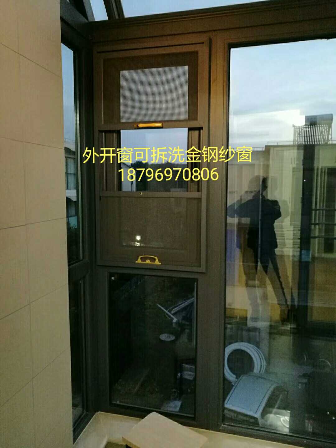 新款无锡江阴金钢网纱窗平移推拉纱窗/纱门