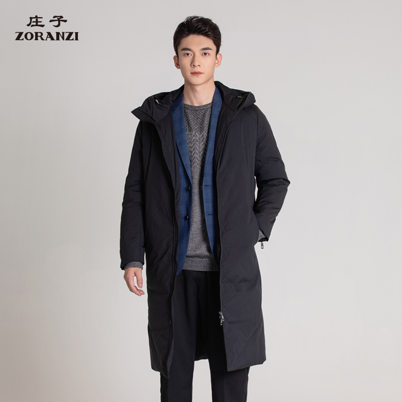 ZORANZI庄子中长款男羽绒服