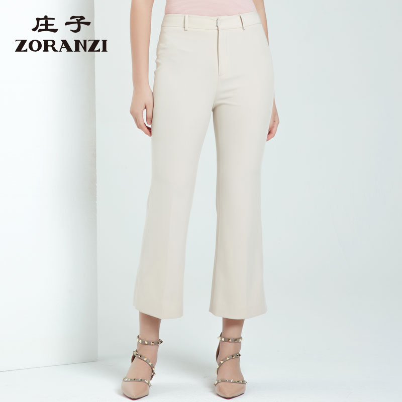 ZORANZI庄子女裤微喇九分裤
