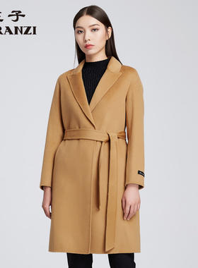 ZORANZI 庄子毛呢外套女中长款羊毛冬季外套舒服百搭WPN43111