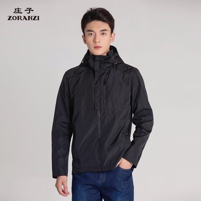 ZORANZI庄子秋季可脱卸帽夹克