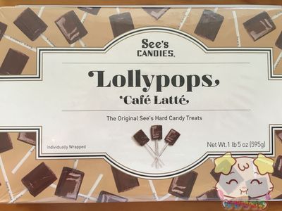 棒棒糖糖果美国直邮sees咖啡