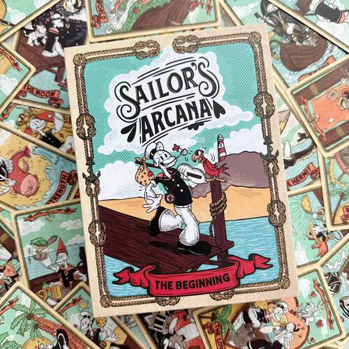 【进口正版】大力水手塔罗牌 Sailor's Arcana Tarot 桌游卡牌