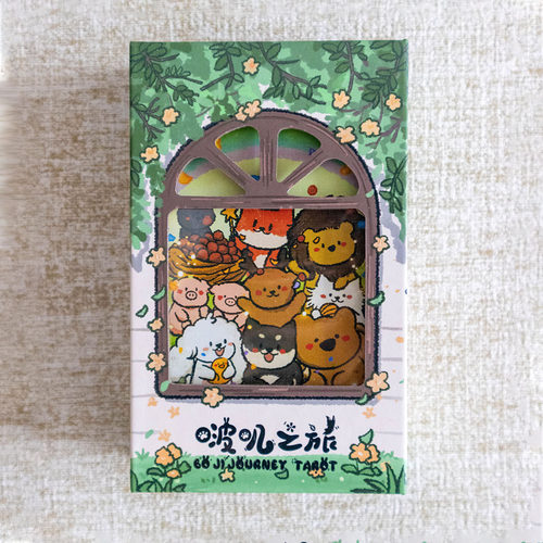 【官方正版】啵叽之旅塔luo牌韦特系兔子桌游卡罗牌赠手帐纸