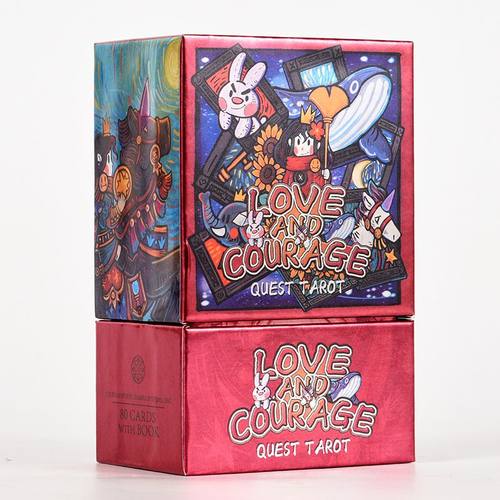 【官方正版】爱与勇气的奇幻之旅塔罗牌桌游卡牌 珠光纸