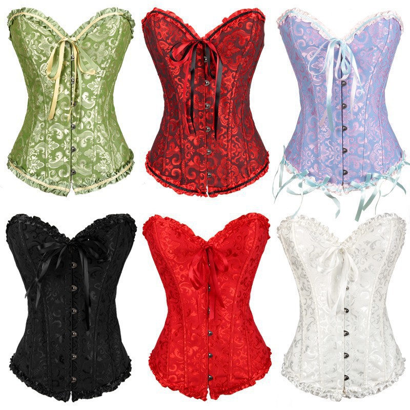 外贸corset宫廷风束身衣塑身衣收腹复古万圣节哥特风内搭