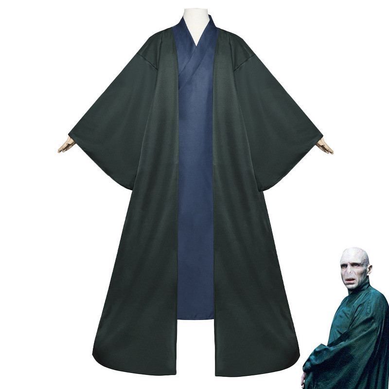 万圣节服装男哈利的波特魔杖cosplay伏地魔魔法长袍子舞台表演服